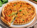 Quiche aux poireaux et cumin