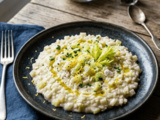 Risotto au céleri et zestes de citron