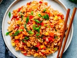 Riz frit à la thaï