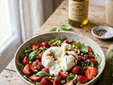 Salade de fraises et burrata : le secret inratable pour une entrée bluffante et ultra-fraîche