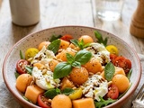 Salade de melon et mozzarella : Prête en 10 mn chrono