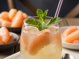 Sangria blanche aux pomelos