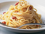 Spaghetti à la carbonara