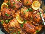 Tajine de poulet aux olives
