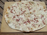 Tarte flambée alsacienne