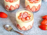 Tiramisu aux fraises et verveine