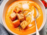 Velouté de patates douces à la muscade
