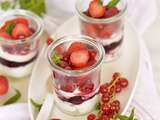 Trifle glaçé aux fruits rouges
