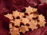 Cadeau gourmand: étoiles aux épices de Noël