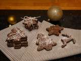 Biscuits chocolat cannelle de Noël j-15