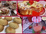 4 Desserts avec des fraises