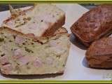 Cake jambon - courgettes