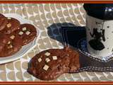 Cookies Brownies en noir et blanc