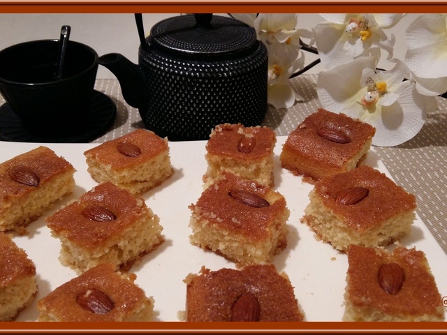 Recettes De Gateau De Semoule Et Amande