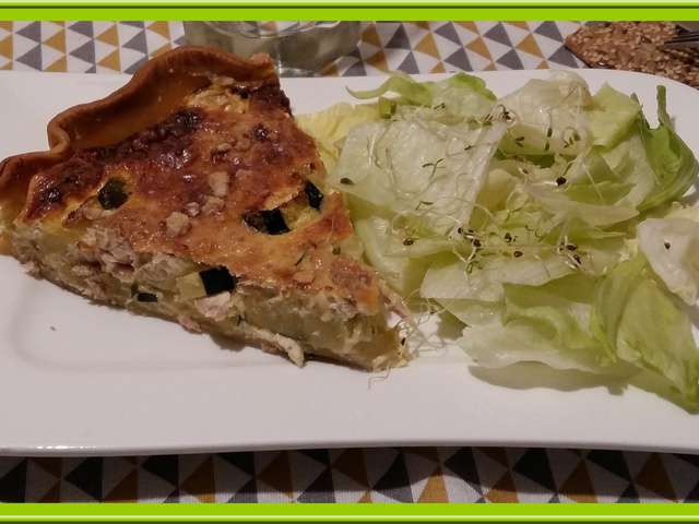 Les Meilleures Recettes De Quiche Au Thon Et Courgettes