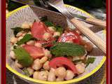 Salade de pois chiches Libanaise