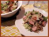 Salade de Quinoa, Noix et Saucisses