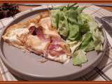 Tarte à la saucisse de Toulouse, Bacon et Fromage à Raclette