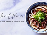 Niku Udon (soupe japonaise de nouilles au bœuf)