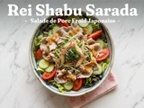 Rei Shabu Sarada : Salade de Porc Froid Japonaise Facile