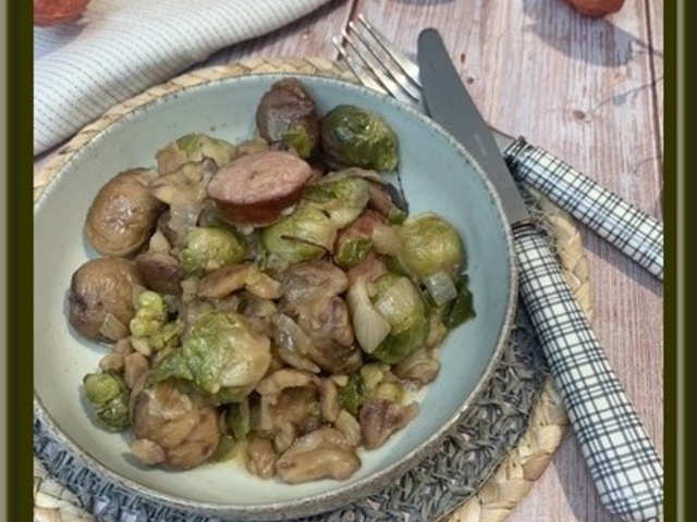 Recette Choux De Bruxelles Saucisse De Toulouse Recettes de Choux de Bruxelles et Saucisse