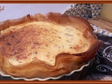 Clafoutis aux fromages et thon croustillant