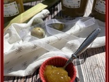 Confiture de rhubarbe et prunes reine-claude