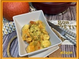 Curry de poulet au potimarron