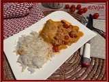 Curry de saumon aux tomates cerises