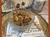 Granola à l’okara d’amandes