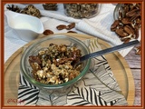 Granola aux noix de pécan et graines