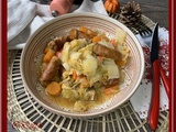 Merguez au chou chinois, potimarron et carottes