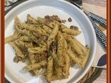 Penne et sauce aux sardines