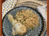 Pilon de poulet et riz au Cookéo