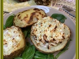 Pommes de terre farcies au skyr et chèvre frais