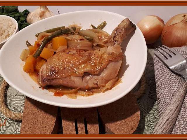 Recettes de Poulet aux légumes de Ohlagourmande