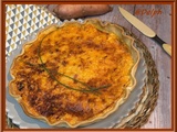 Quiche au poulet patate douce et curry
