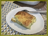 Quiche sans pâte aux pommes de terre et courgettes