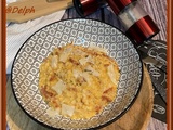 Risotto au chorizo et parmesan