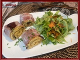 Roulés de lard aux œufs