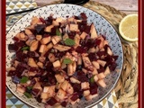 Salade de betteraves et pomme