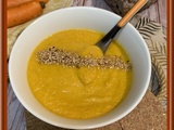 Soupe de carottes au curry