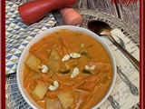 Soupe façon Korma végétarienne