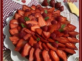 Tarte amandine fraises et framboises