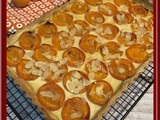 Tarte aux abricots et amande