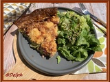 Tarte aux courgettes et lardons de volaille