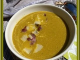 Velouté de carottes, oseille et parmesan