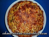 Quiche au thon et curry