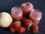 Compote pomme fraise