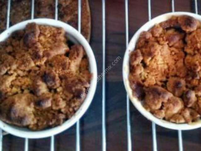 Recettes De Crumble Aux Pommes Et Thermomix